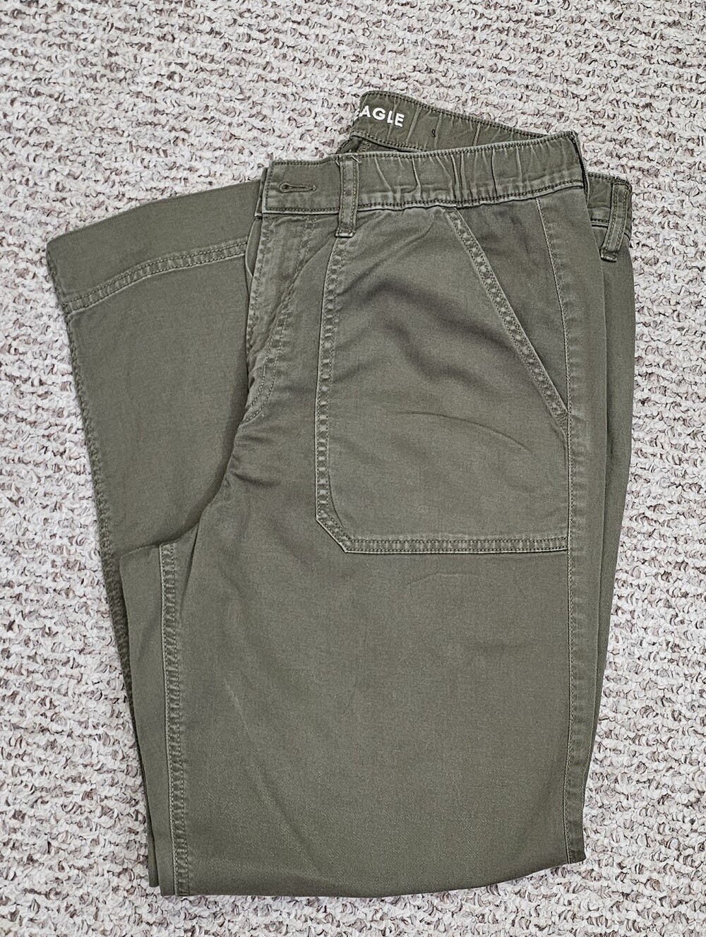 AEO Olive Green Utility Pants